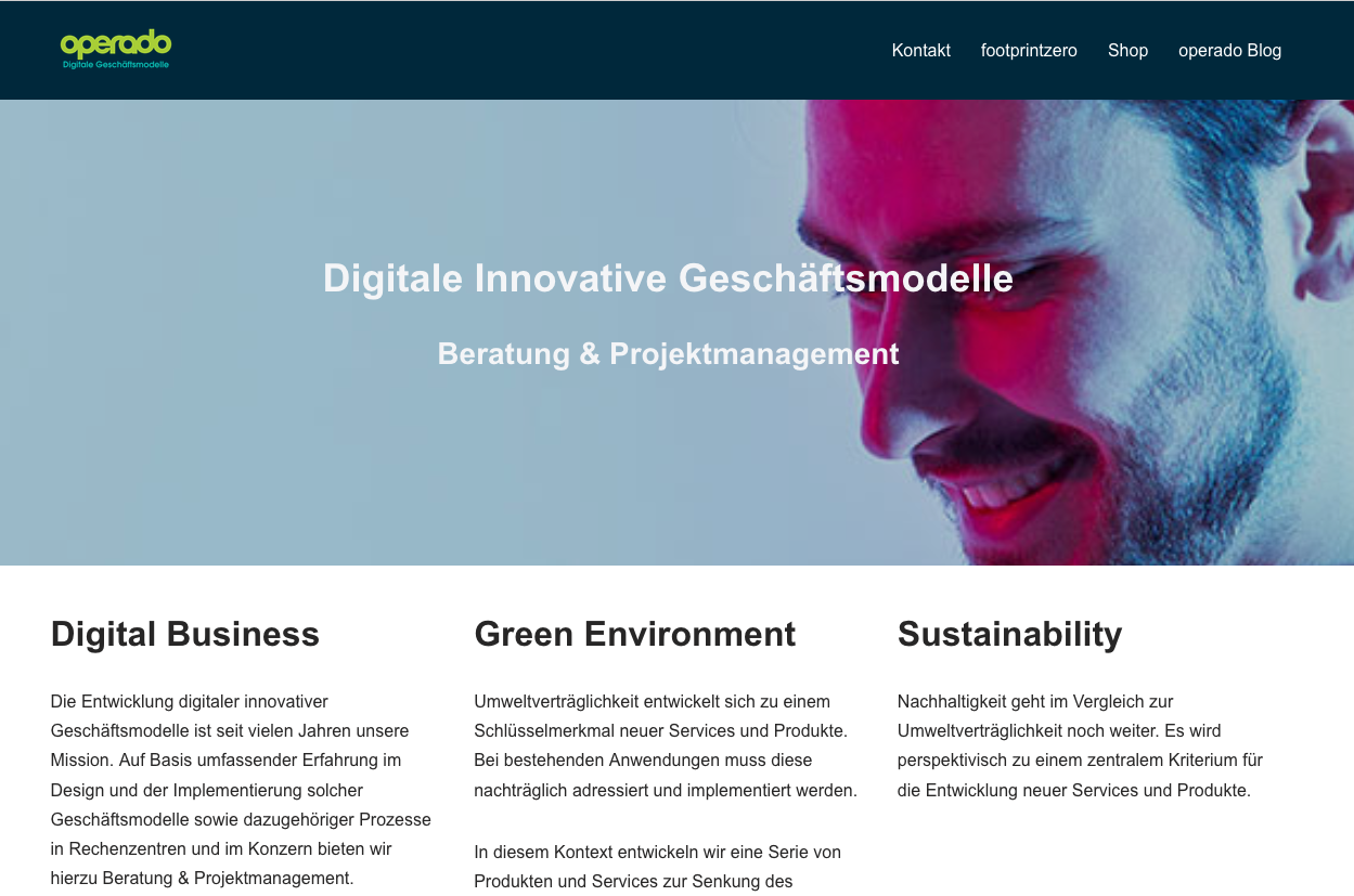 Digitale Innovative Geschäftsmodelle, Beratung & Projektmanagement