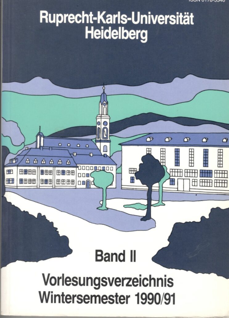RUPRECHT-KARLS-UNIVERSITÄT ◦ VORLESUNG